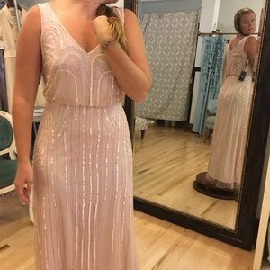 Adrianna Papell UNALTERED 091900120 Beaded Dress